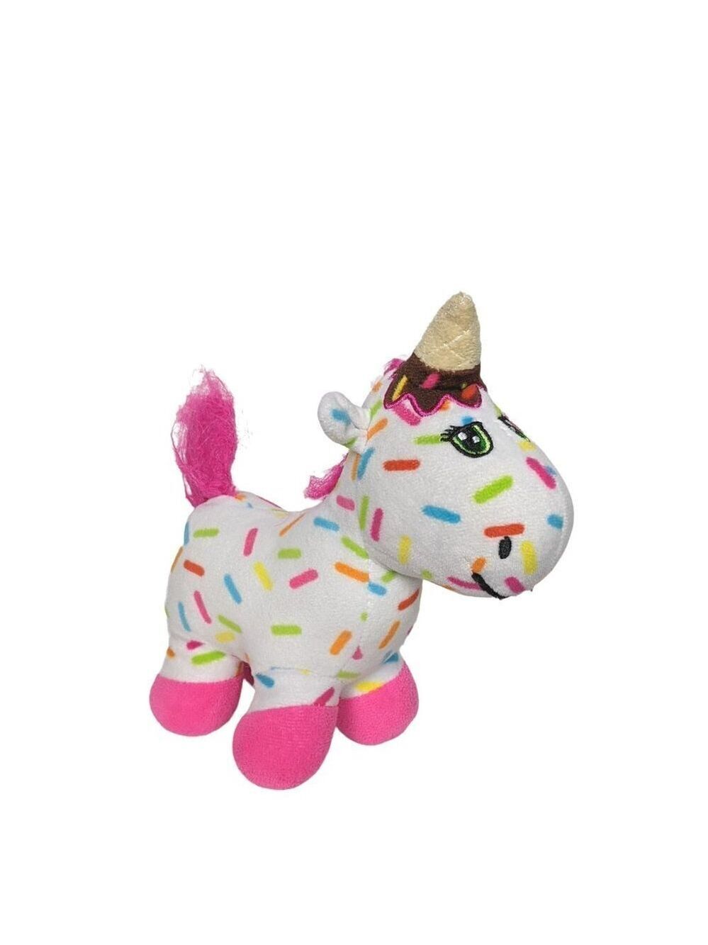 Peek A Boo Toys Unicorn Ice Cream Cone Plush 9 Inch